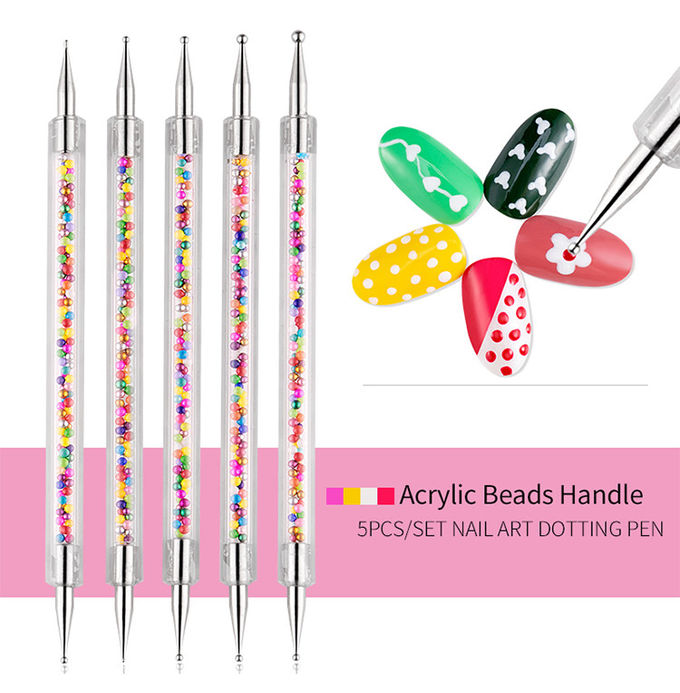 紫外線ゲルの絵画釘の心配は利用できるペンの重量45gのさまざまな色に点を打つことに用具を使います