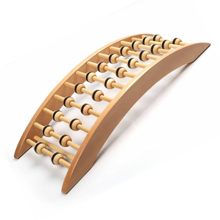Natural Wooden Electric Back Massager Eco Friendly Material Increases Blood Circulation