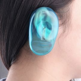 中国 シリコーンの耳カバー、個人的な使用/理髪の大広間のための青く明確なシリコーンの耳を保護して下さい 工場